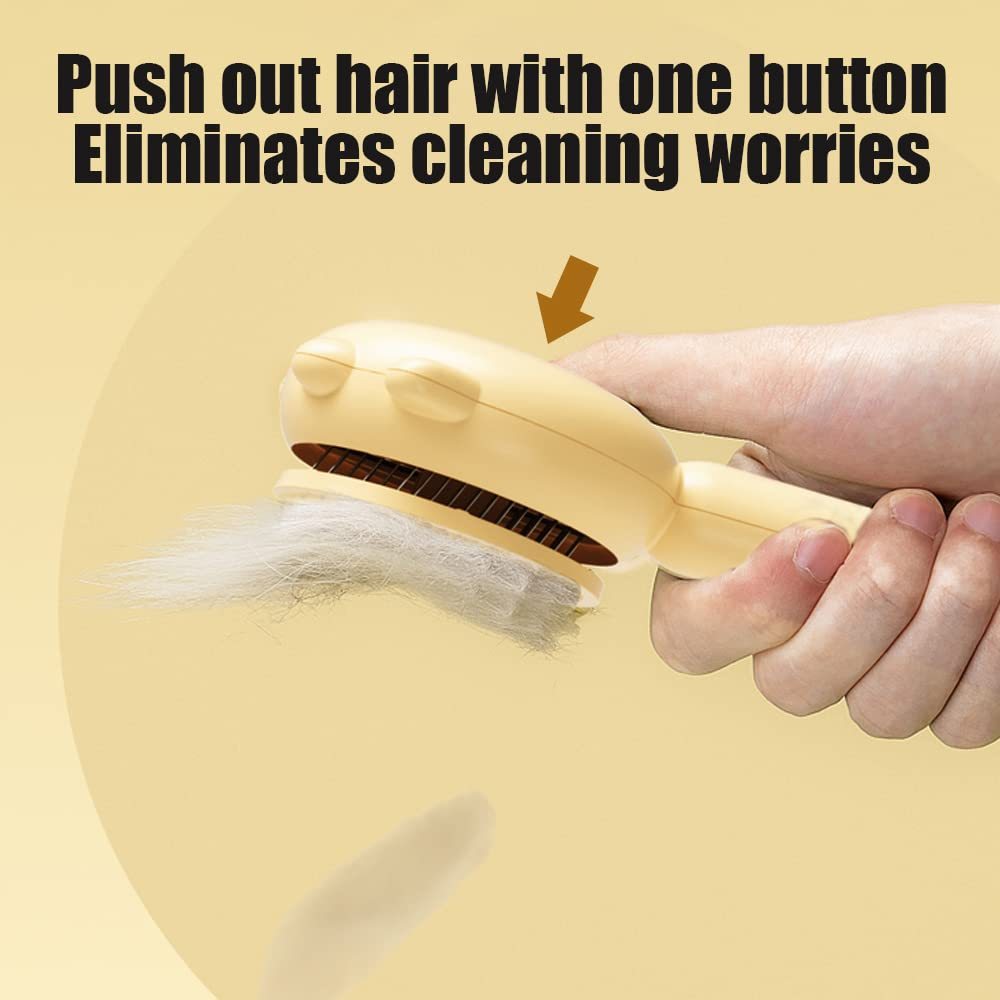 The Happy Tail™ Self-Cleaning Pet Brush