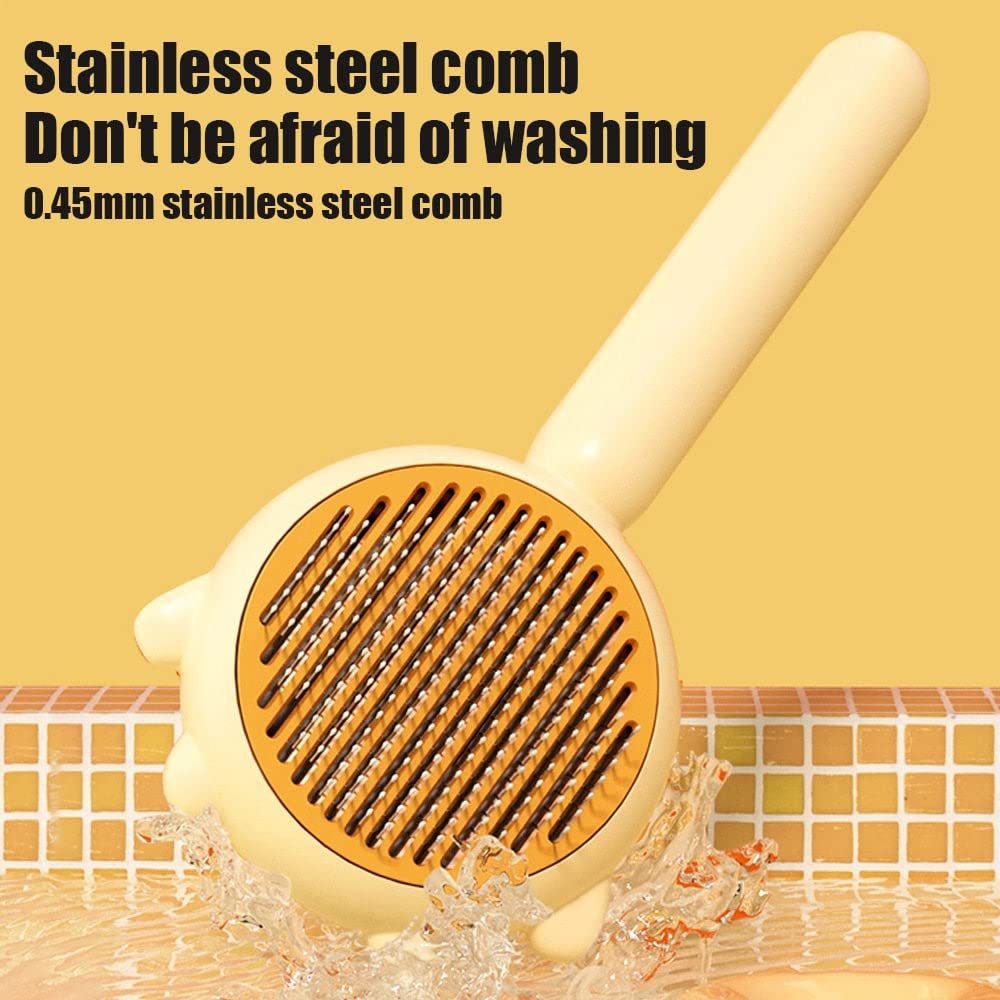 The Happy Tail™ Self-Cleaning Pet Brush