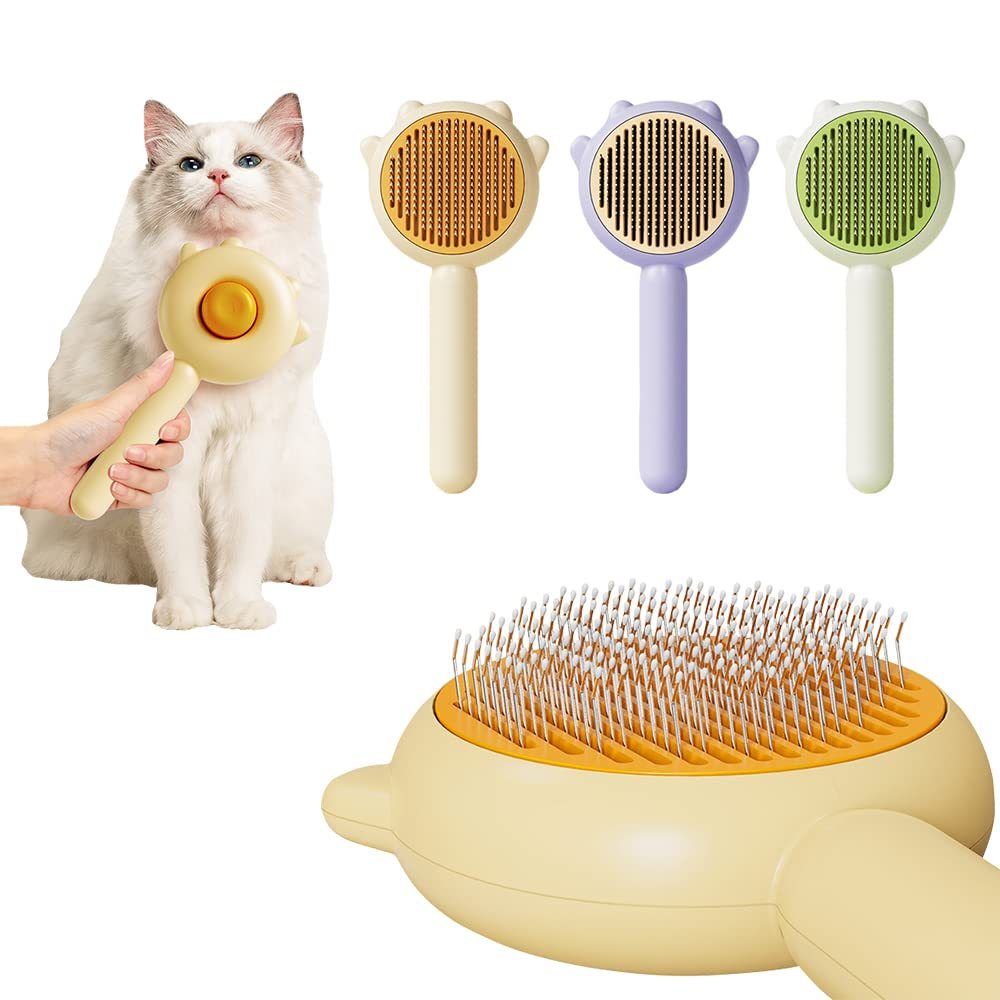 The Happy Tail™ Self-Cleaning Pet Brush