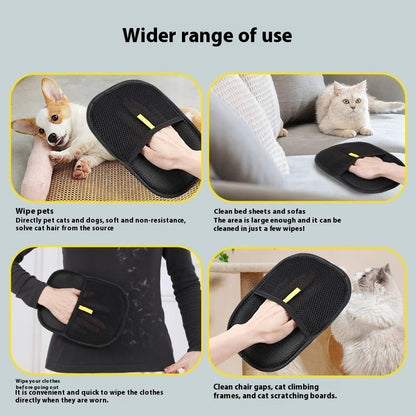 The Happy Tail™ – Magic Groom Glove for Cats & Dogs