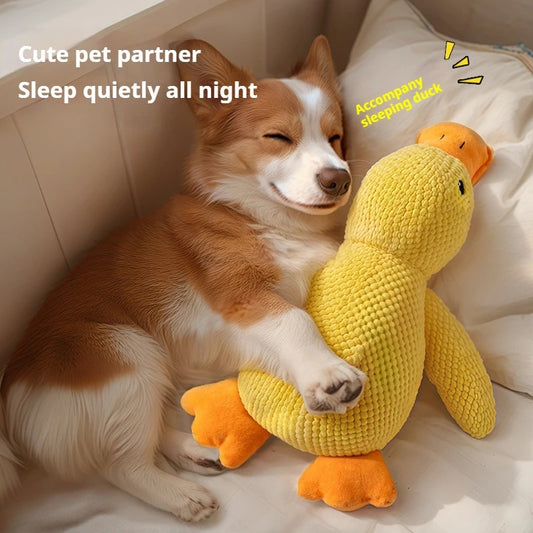 QuackyPal™ – Squeaky Plush Duck