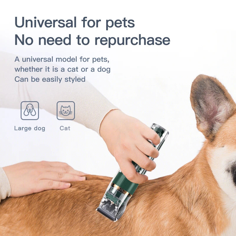 Professional Pet Hair Trimmer – Full Body Dog Shaving Kit (IPX7 Waterproof)