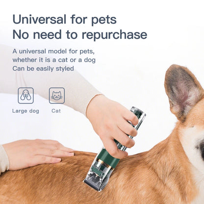 Professional Pet Hair Trimmer – Full Body Dog Shaving Kit (IPX7 Waterproof)
