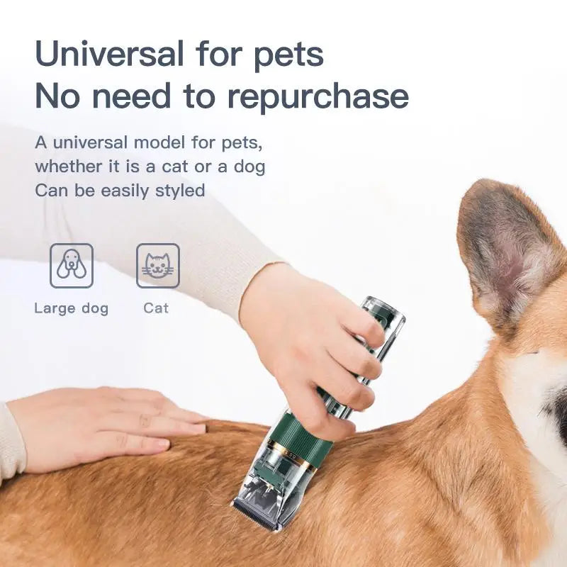 Professional Pet Hair Trimmer – Full Body Dog Shaving Kit (IPX7 Waterproof)