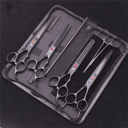 HappyTail GroomPro 7” Straight Shears (Set)